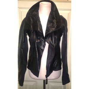 Rudsak Priscilla convertible leather jacket + Vest